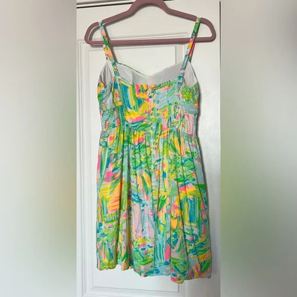 LILLY PULITZER Christine Sea Salt and Sun
Colorful Smocked Sun Dress - Picture 5 of 5